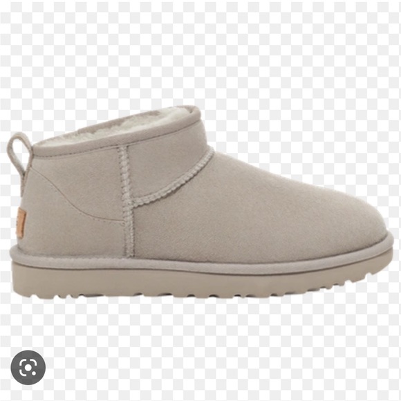UGG Shoes - Light Grey Ultra Mini Uggs